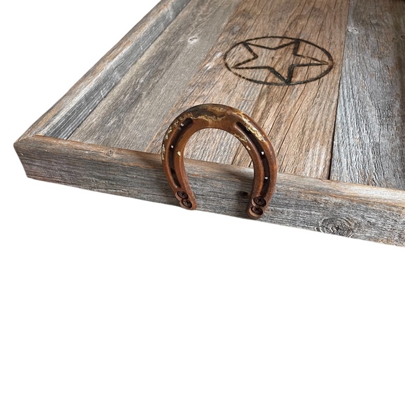 HAND CRAFTED AUTHENTIC RECLAIMED VINTAGE WOODEN TRAY, NEW - Picture 8 of 8